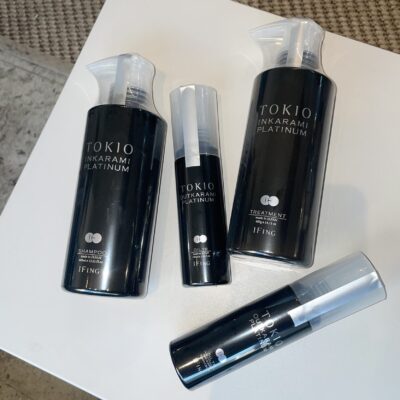 Tokio Inkarami professional keratin-infused hair repair products.